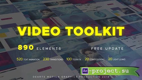 Videohive: Video Toolkit - Project for After Effects 