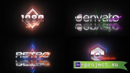 Videohive: Retro Wave Logo - Project for After Effects 