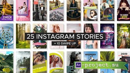 Videohive: Instagram Story Templates - Project for After Effects