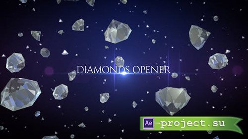 Videohive: Elegant Diamonds Opener - Project for After Effects