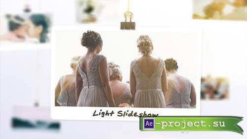 Videohive: Light Photo Slideshow 23639143 - Project for After Effects 