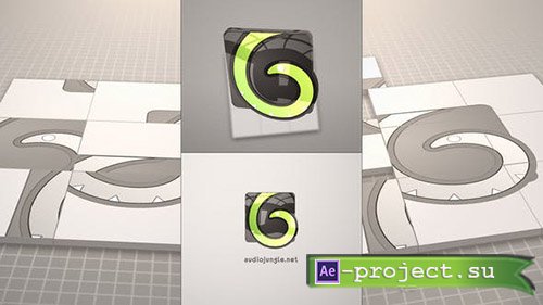 Videohive: Cube Puzzle Logo Reveal - Project for After Effects 