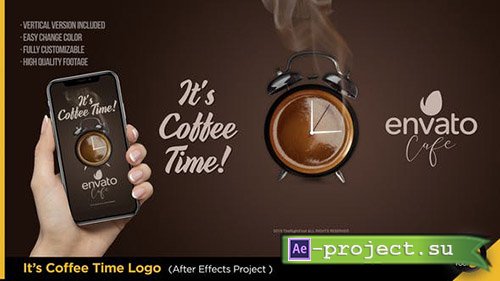 Videohive: It's Coffee Time - Logo - Project for After Effects 