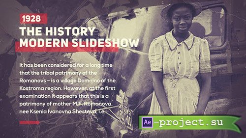 Videohive: History Slideshow 23320509 - Project for After Effects 