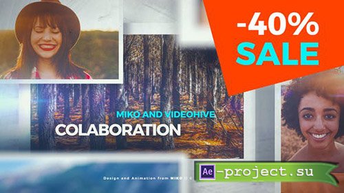 Videohive: Clean and Simple Slideshow 23584950 - Project for After Effects 