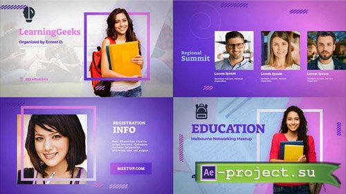 Videohive: Education Meetup - Educational Masterclass- Project for After Effects 