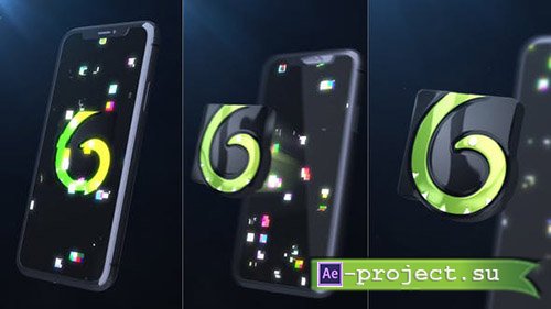 Videohive: Mobile Logo Reveal - Project for After Effects 