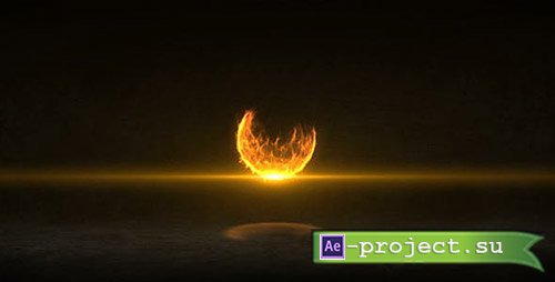 Videohive: Fire Ball Logo Reveal 19597728 - Project for After Effects 