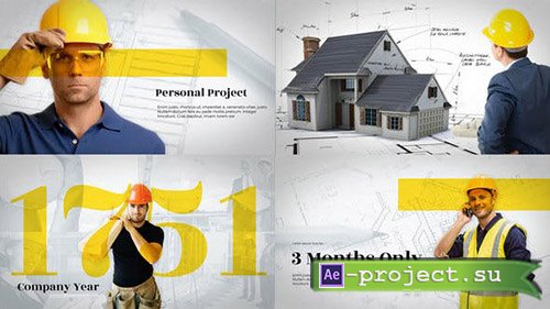 Videohive: Construction Building Presentation - Project for After Effects 