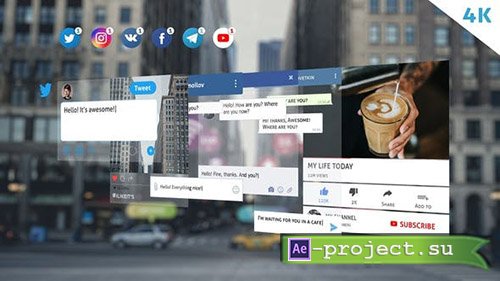 Videohive: Social Media Pack 22621109 - Project for After Effects 