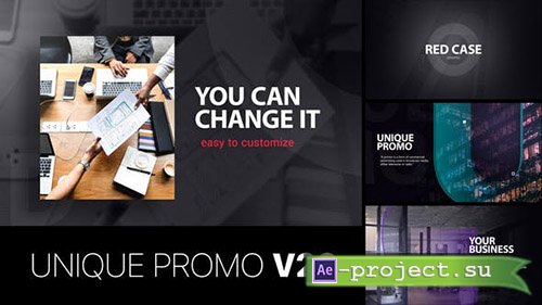 Videohive: Unique Promo v22 - Project for After Effects 