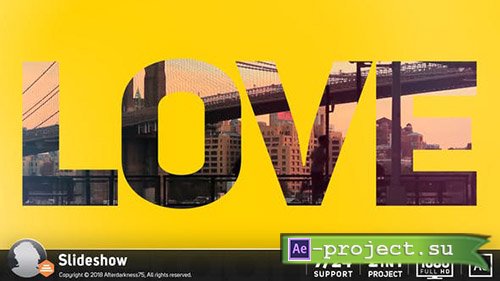 Videohive: Slideshow 18218502 - Project for After Effects 