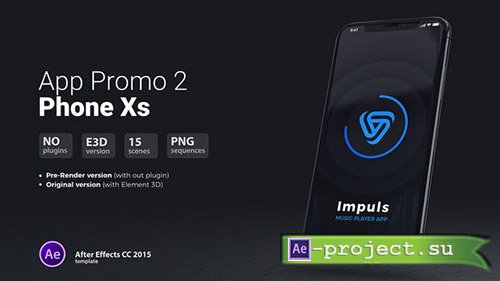 Videohive: App Promo 2 // Phone Xs - Project for After Effects