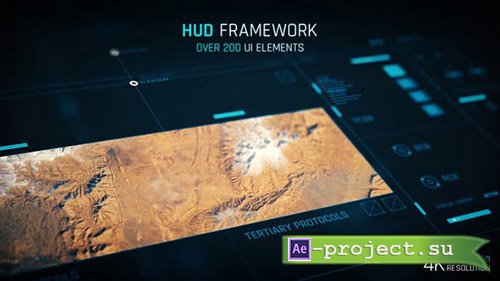 Videohive: HUD - Framework - Project for After Effects 
