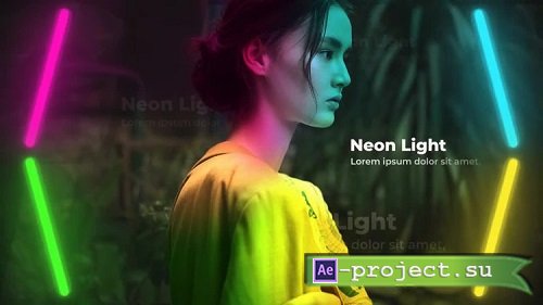 Neon Light Slides 221354 - After Effects Templates