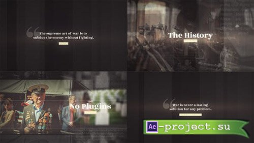 Videohive: History Slideshow 22522339 - Project for After Effects 