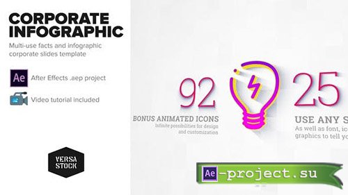 Videohive: Corporate Infographic Slides - Project for After Effects 