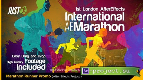 Videohive: Marathon Runner Promo - Project for After Effects 