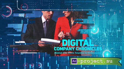 Videohive: Digital Company Chronicles - Project for After Effects 