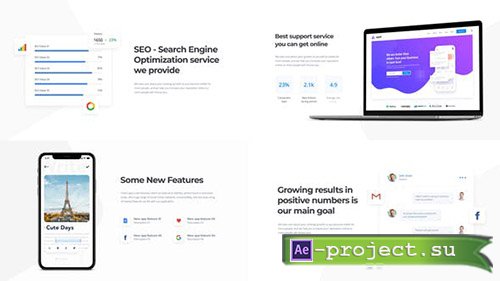 Videohive: G1 - App/Website/Service Promo - Project for After Effects 