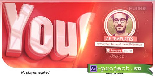Videohive: Youtube Promo 21468370 - Project for After Effects 