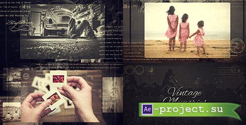 Videohive: Vintage Memories 8377599 - Project for After Effects 