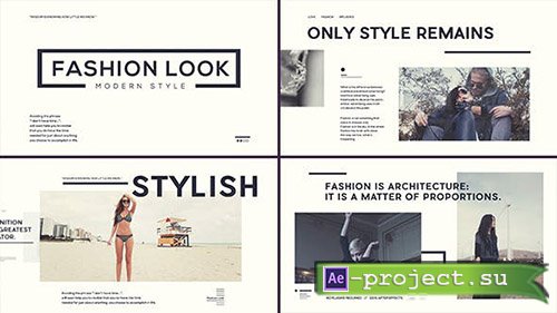 Videohive: Fashion Look - Project for After Effects 
