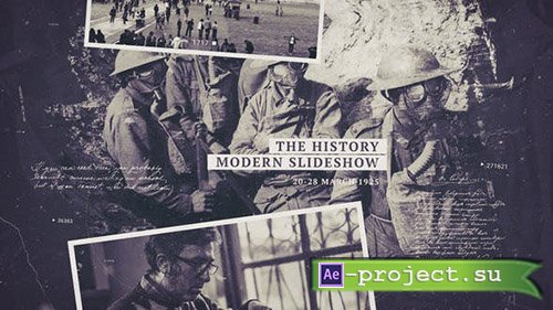 Videohive: The History Slideshow 23040879 - Project for After Effects 