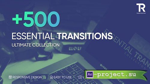Videohive: Transitions 22773847 - Project for After Effects 