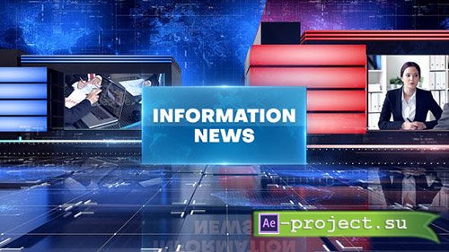 Videohive: Information News 22530644 - Project for After Effects 
