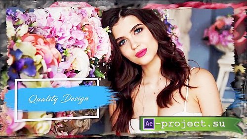Brush Slideshow 225972 - After Effects Templates