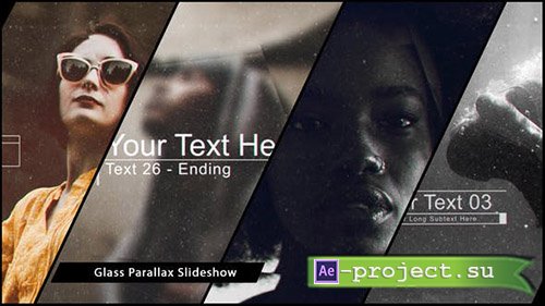 Videohive: Glass Parallax Slideshow 21195834 - Project for After Effects 