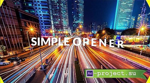 Simple Opener - After Effects Templates