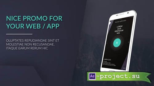 Videohive: Android Web / App Promo - Project for After Effects 