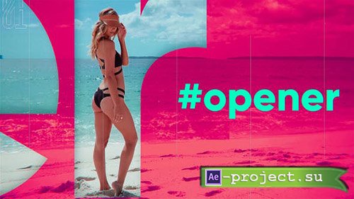 Videohive: Travel Vlog Opener 23378435 - Project for After Effects 