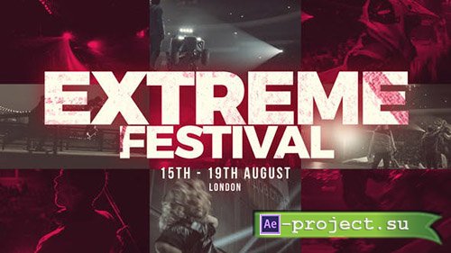 Videohive: Extreme Festival - Action Sport Show - Project for After Effects 