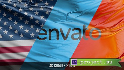 Videohive: Custom Flags 3 - Project for After Effects 