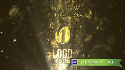 Videohive: Fluid Gold Logo Reveal - Project for After Effects 