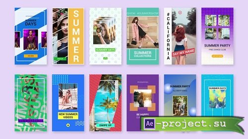 Summer Instagram Stories 229612 - After Effects Templates