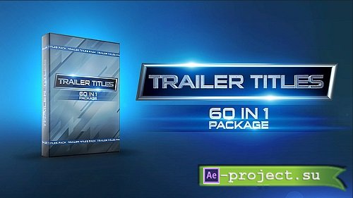 Trailer Titles Pack 227353 - After Effects Templates