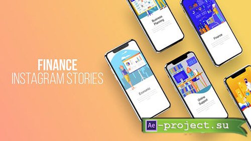 Videohive: Finance - Instagram Stories - Project for After Effects