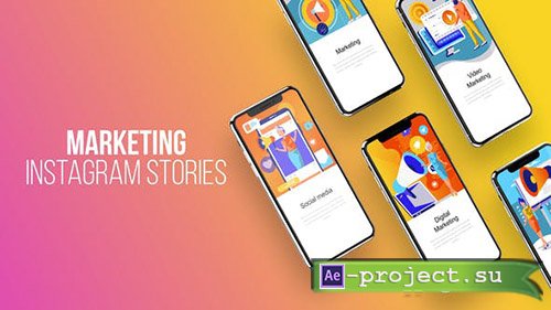Videohive: Marketing - Instagram Stories - Project for After Effects