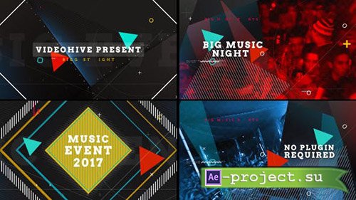 Videohive: Music Event 19787886 - Project for After Effects 