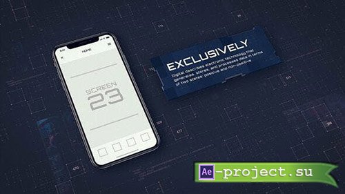 Videohive: Digital App Promo - iOS - Project for After Effects 