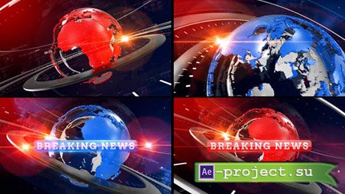 Videohive: Breaking News Opener 19453417 - Project for After Effects 