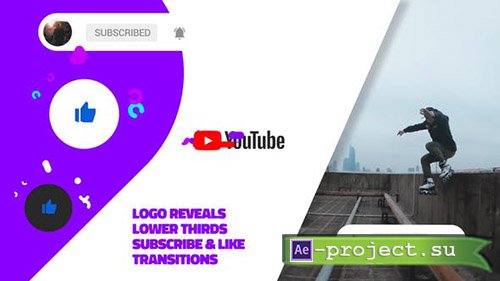 Videohive: Modern Youtube Channel - Project for After Effects 