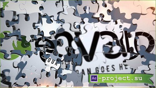 Videohive: Puzzle Logo - Project for After Effects 