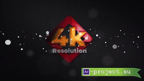 Videohive: Glossy Particle Logo Reveal - Project for After Effects 