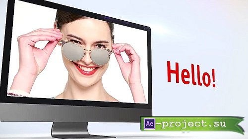 4K Showcase On Monitor Screen 234043 - After Effects Templates