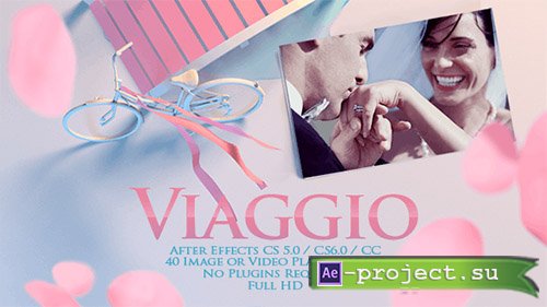 Videohive: Viaggio - Romantic Gallery - Project for After Effects 